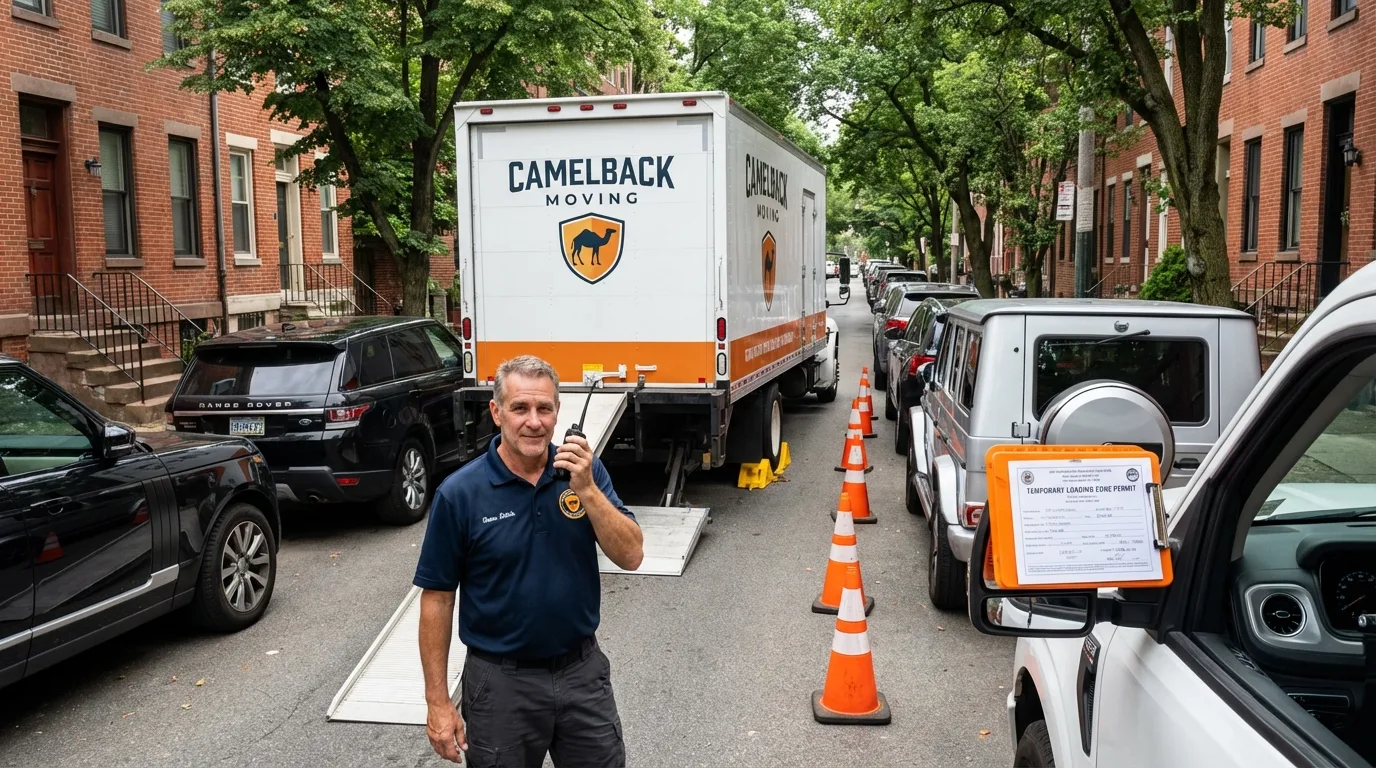 City street loading permit setup in Pleasantville, NJ
